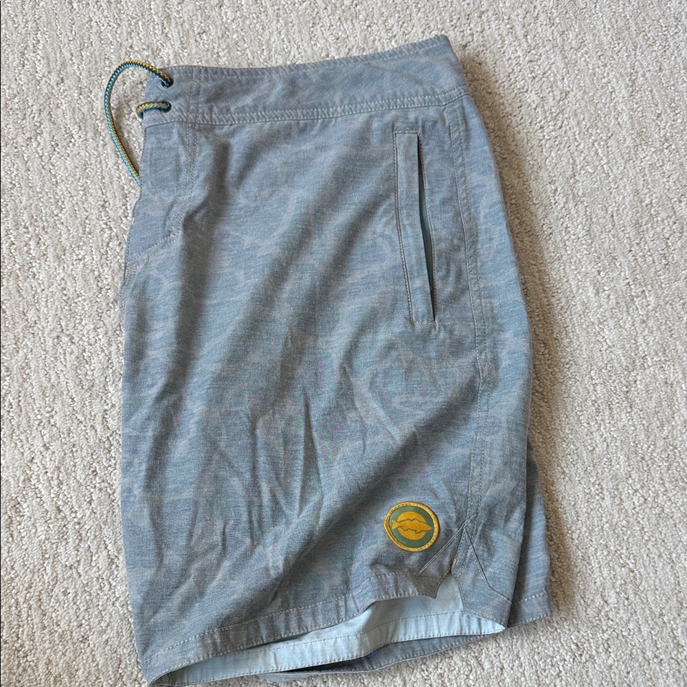 Gray Board Shorts